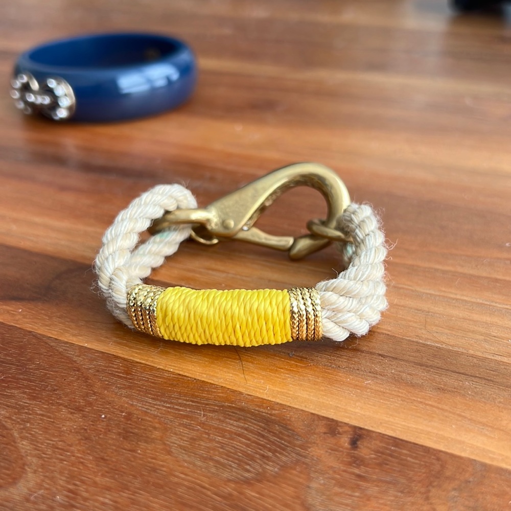 Customized Maine rope bracelet